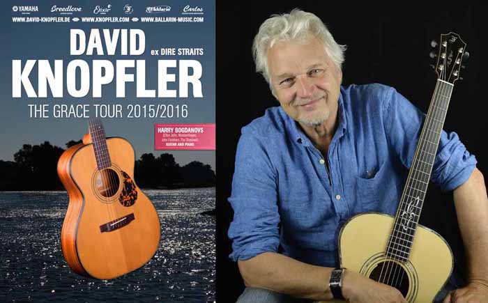 Tournee mit Dire Straits-Gründer DAVID KNOPFLER im September 2016 