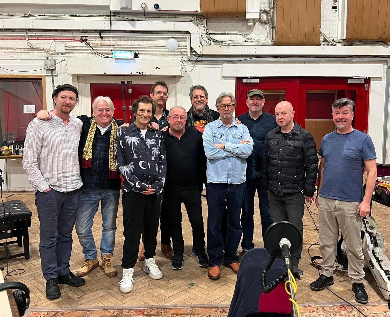 John Doyle & Mike McGoldrick mit Eric Clapton & Ronnie Wood!