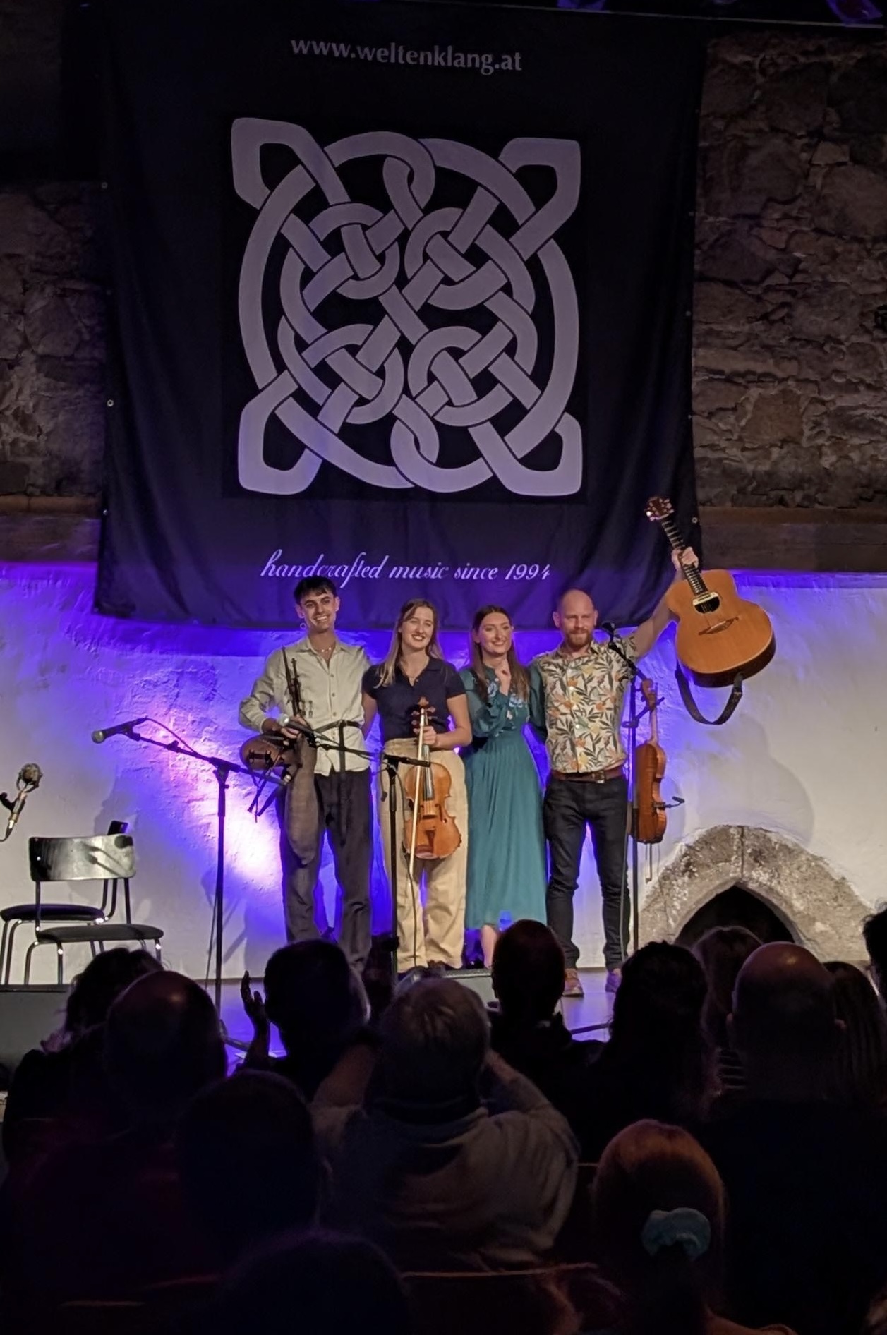 „Scottish Colours” Tourabschluß im Salzhof/Freistadt