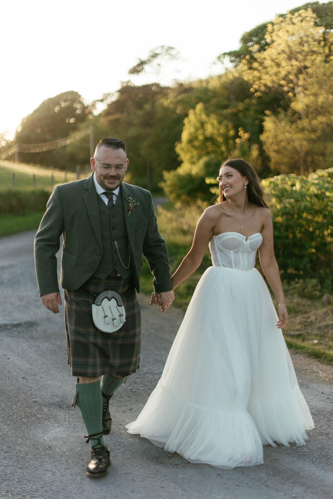 Paul McKenna und Mairi McGillivray haben geheiratet