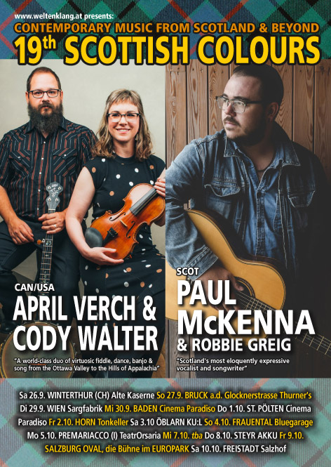 19th Scottish Colours Poster